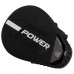 Лапи боксерські PowerPlayPro Carbon Ultra Series PU (пара), чорний-білий, код: PP_3044_Bl/White