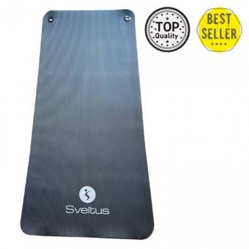 Килимок для йоги та фітнесу Sveltus Training 1400х600х10 мм, чорний, код: SLTS-1359 Килимок для йоги та фітнесу Sveltus Training 1400х600х10 мм, чорний, код: SLTS-1359