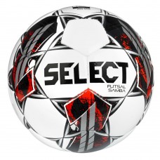 Футзальний м"яч Select Futsal Samba (FIFA Basic) v22 №4, біло-сріблястий, код: 5703543298402
