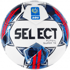 М’яч футзальний Select Futsal Super TB FIFA Quality Pro v22 АФУ, біло-червоний, код: 5703543313013