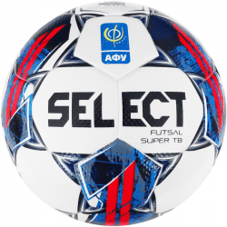 М’яч футзальний Select Futsal Super TB FIFA Quality Pro v22 АФУ, біло-червоний, код: 5703543313013