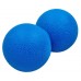 Массажный мячик EasyFit TPR двойной 12х6 см синий, код: EF-1062-Bl