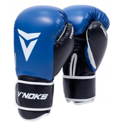 Боксерські рукавички V`Noks Lotta Blue 10 унцій, код: 60020_10-RX