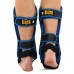 Захист гомілки та стопи дитячий Муай Тай, ММА, Кікбоксинг Maraton XL, синій-чорний, код: BO-9792_XLBL Захист гомілки та стопи дитячий Муай Тай, ММА, Кікбоксинг Maraton XL, синій-чорний, код: BO-9792_XLBL