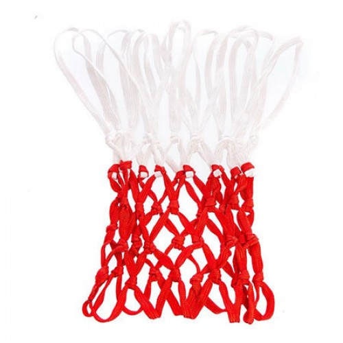 Сітка баскетбольна PlayGame L=44cm, D45cm, білий-червоний, код: 88287-WS