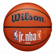 М"яч баскетбольний Wilson JR NBA Fam Logo Auth Outdoor BSKT №7, помаранчевий, код: 97512643573
