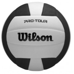 М"яч волейбольний Wilson Pro Tour VB New OF №5, чорний-білий, код: 097512817103