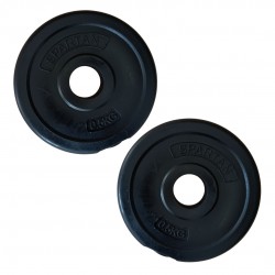 Диски для грифа Spartan 2х0,5 кг, чорний, код: 9001741016597-IN Диски для грифа Spartan 2х0,5 кг, чорний, код: 9001741016597-IN