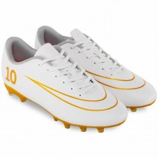 Бутси футбольні Ho&Ko розмір 42, білий-золотий, код: OB-012-2_42