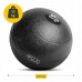 Слембол (медичний м'яч) для кросфіту 4Fizjo Slam Ball 15 кг, чорний, код: P-5907739315458