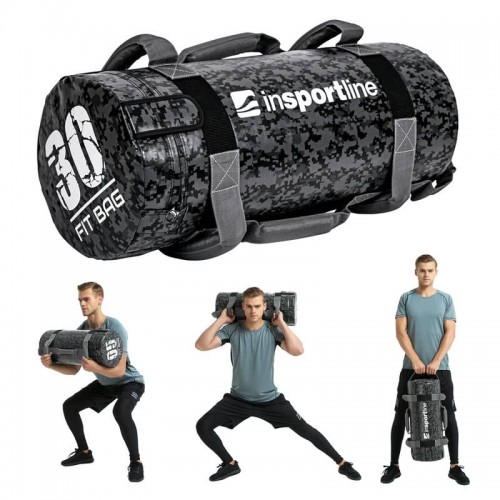 Сумка для тренувань з ручками inSPORTline Fitbag Camu 30кг, код: 17896-IN