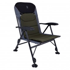 Крісло розкладне Bo-Camp Pike Black/Grey/Green, код: DAS301447-DA