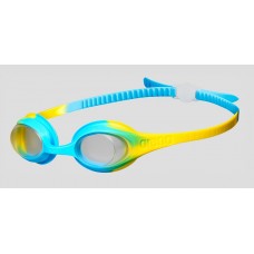 Окуляри для плавання дитячі Arena Spider Kids блакитний-жовтий, код: 3468336577615