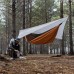 Гамак одномісний із москітною сіткою та тентом Naturehike Shelter camping NH20ZP092 3000х3160 мм, помаранчевий, код: 6927595750810-AM