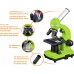 Мікроскоп Bresser Junior Biolux SEL 40x-1600x Green з адаптером для смартфона (8855600B4K000), код: 927062-SVA