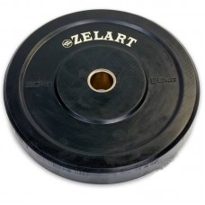 Бамперні диски для кроссфіта Zelart Z-Top Bumper Plates гумові 20кг (d-51мм), код: TA-5125-20-S52
