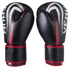 Рукавички боксерські Venum DX 12oz, чорний, код: VM2145-12BL-WS
