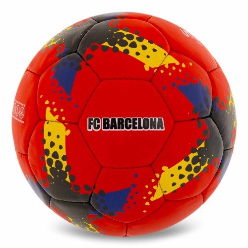 М"яч футбольний Ballonstar Barcelona №5 PU, червоний, код: FB-0047-830-S52