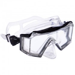 Маска для плавання Legend білий-чорний, код: M312-SIL_WBK Маска для плавання Legend білий-чорний, код: M312-SIL_WBK