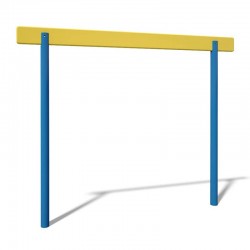 Легкоатлетичний бар'єр InterAtletika для дресирування собак, 1000х50х750 мм, код: ВО009-SM Легкоатлетичний бар'єр InterAtletika для дресирування собак, 1000х50х750 мм, код: ВО009-SM