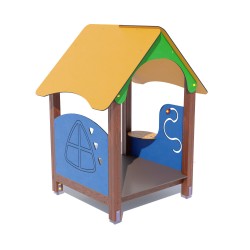 Будиночок Miros “Капітошка” 1590х1400х2070 мм, код: DIO215.4HDPE