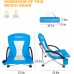 Розкладне крісло KingCamp Beach Chair 580х590х240мм, синій, код: KC3841 BLUE