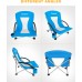 Розкладне крісло KingCamp Beach Chair 580х590х240мм, синій, код: KC3841 BLUE