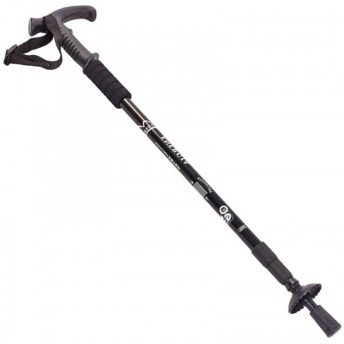 Палка трекінгова для скандинавської ходьби Camping Energia чорний, код: TY-3924-2_BK Палка трекінгова для скандинавської ходьби Camping Energia чорний, код: TY-3924-2_BK
