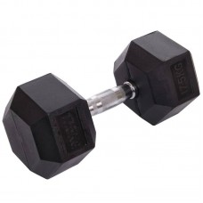Гантель цільна шестигранна BioGym 1х17,5кг, код: SC-8013-17_5-S52 Гантель цільна шестигранна BioGym 1х17,5кг, код: SC-8013-17_5-S52