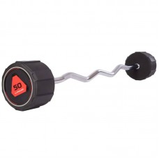 Штанга фіксована вигнута поліуретанова Li Nuo довжина-122см 50кг, код: TA-3623-50-S52 Штанга фіксована вигнута поліуретанова Li Nuo довжина-122см 50кг, код: TA-3623-50-S52