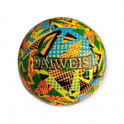 М"яч волейбольний Daiweisi BA-2503-Green №5, помаранчево-жовтий, код: 28223-SNS