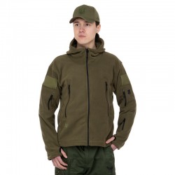 Куртка тактична флісова Tactical Military Rangers 2XL (50-52), оливковий, код: ZK-JK6004_2XLOL