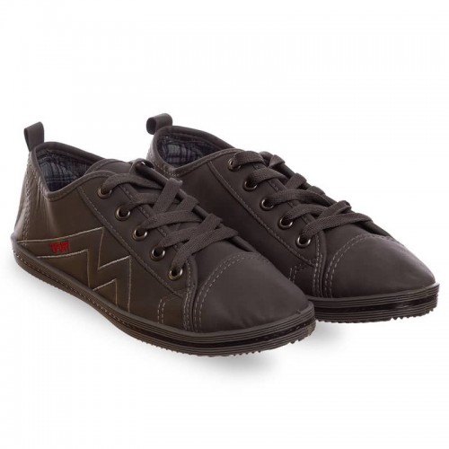 Кеди підліткові для скейтбордингу PlayGame розмір 40 (25,5см), сірий, код: OB-4104_40GR Кеди підліткові для скейтбордингу PlayGame розмір 40 (25,5см), сірий, код: OB-4104_40GR