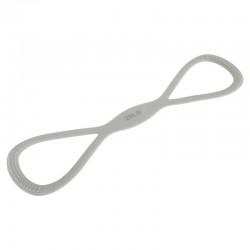 Еспандер для грудей силіконовий Вісімка для фітнесу та йоги  FitGo 25LB, сірий, код: FI-9470_GR