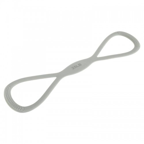 Еспандер для грудей силіконовий Вісімка для фітнесу та йоги  FitGo 25LB, сірий, код: FI-9470_GR