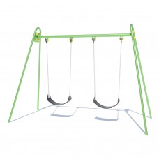 Гойдалка подвійна металева Miros 2990х1420х2120 мм, код: DIOS310