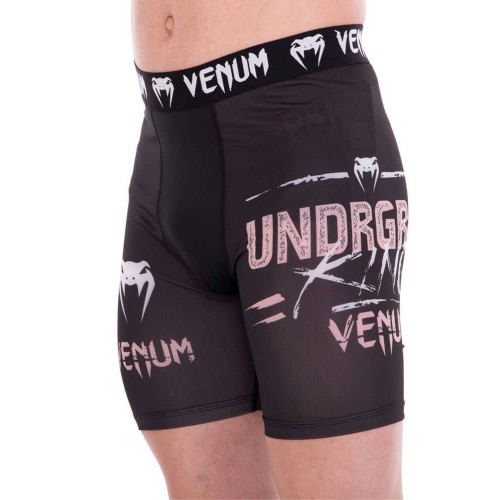 Шорти компресійні чоловічі Venum Undrgbnd 2XL (50-52), чорний, код: CO-9901_2XLBK