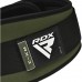 Пояс для важкої атлетики RDX RX3 EVA Curve неопреновий Army Green S, код: WBE-RX3AG-S