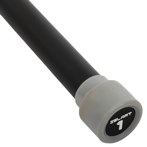 Бодібар Zelart Body Bar 1 кг, чорний-сірий, код: FI-4776-1