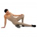 Роллер масажний циліндр (ролик мфр) Grid Spine Roller EVA LiveUp 45см, чорний, код: LP8233