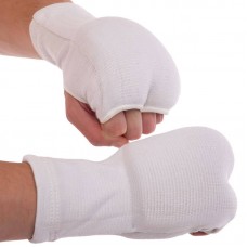 Накладки для карате FitBox L білий, код: LG20-W_L Накладки для карате FitBox L білий, код: LG20-W_L