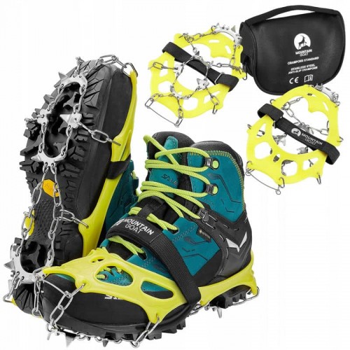Льодоходи (льодоступи) на взуття Mountain Goat Standard 9 Nails Size S, код: MG0002