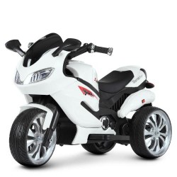 Дитячий електромотоцикл Bambi Racer белый, код: M 4204EBLR-1