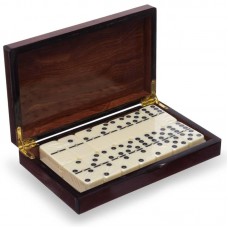 Доміно настільна гра в MDF коробці PlayGame 205x125x40 мм, код: 5010-H Доміно настільна гра в MDF коробці PlayGame 205x125x40 мм, код: 5010-H