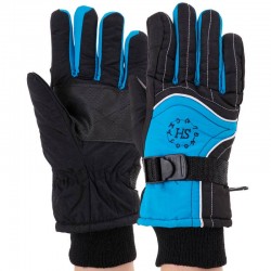 Рукавички гірськолижні теплі жіночі Camping LuckyLoong L-XL чорний-блакитний, код: B-31_LXLBKN Рукавички гірськолижні теплі жіночі Camping LuckyLoong L-XL чорний-блакитний, код: B-31_LXLBKN