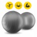 М"яч для фітнесу (арахіс) 4Fizjo Air Ball Peanut Anti-Burst 450x900 мм, сірий, код: P-5905973407175