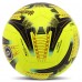 М"яч футбольний гібридна зшивка Hybrid Soccer Star №5 PU, жовтий-чорний, код: FB-4467-S52