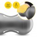 М"яч для фітнесу (арахіс) 4Fizjo Air Ball Peanut Anti-Burst 450x900 мм, сірий, код: P-5905973407175