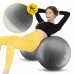 М"яч для фітнесу (арахіс) 4Fizjo Air Ball Peanut Anti-Burst 450x900 мм, сірий, код: P-5905973407175