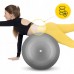 М"яч для фітнесу (арахіс) 4Fizjo Air Ball Peanut Anti-Burst 450x900 мм, сірий, код: P-5905973407175
